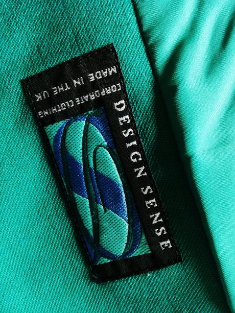 Elegantné sačko modrozelenej farby, 42