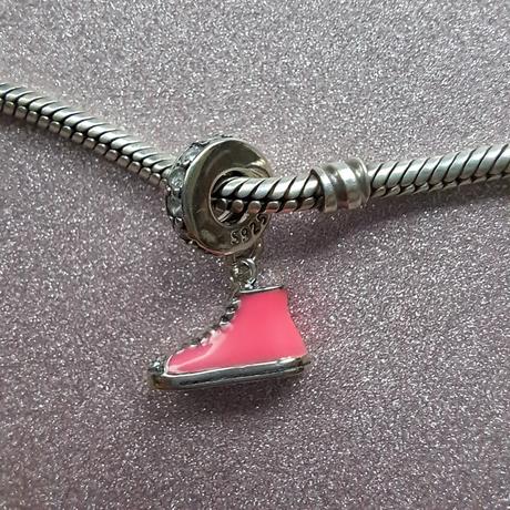 Prívesok ružová topánka, 