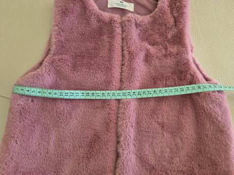 Huňatá vesta h&m 134/140, h&m,140