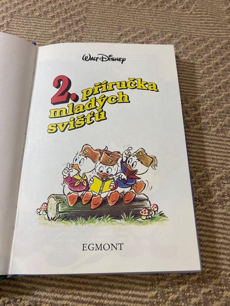 Walt disney 2. příručka mladých svišťů egmont, 