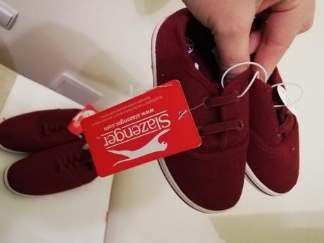 Bordove topánočky, slazenger,22