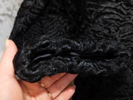 Kvalitny kožuch z karakulskej ovce/kožušina z jah, 36