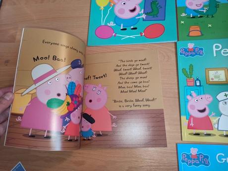 Peppa pig - taštička zošitkových kníh s cd, 