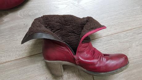 Dámske bordové čižmy rieker 41, rieker,41