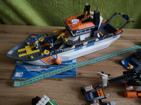 Lego city 60014 pobrežná hliadka + lego 60011, 