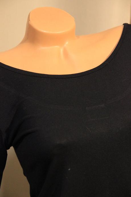 Čierny body top, l, l