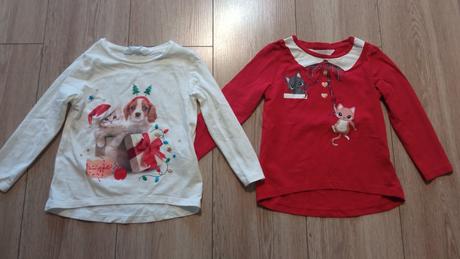 Tričká 2-4 roky, h&m,110