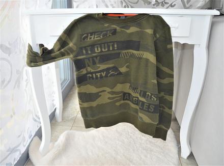 Maskáčová mikina-134/140, 134