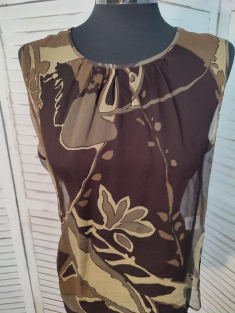 Escada hodvábna blúzka, s