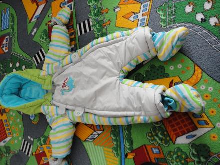 Detská zimná kombinéza, 68