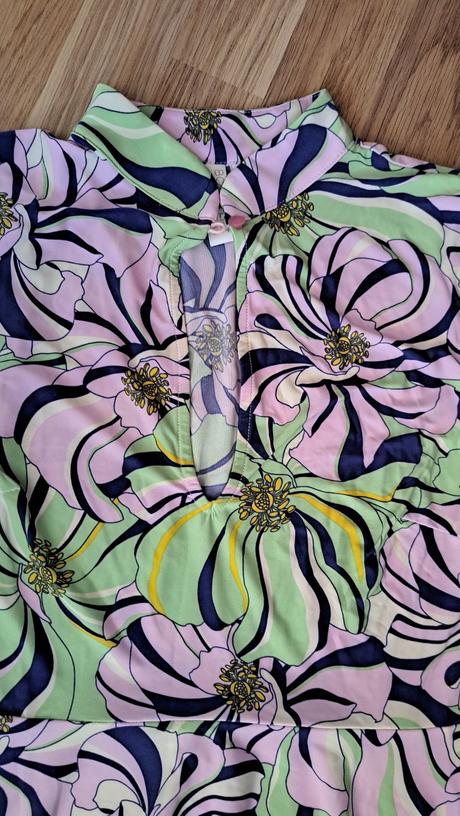 Paradne saty so zaujimavym vystrihom 36/38, bonprix,36