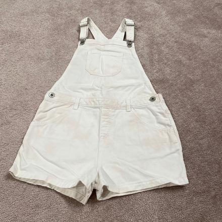 Bielo-ružové riflové kraťasy, f&f,152