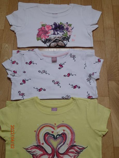 3x letné tričko takko, takko,116
