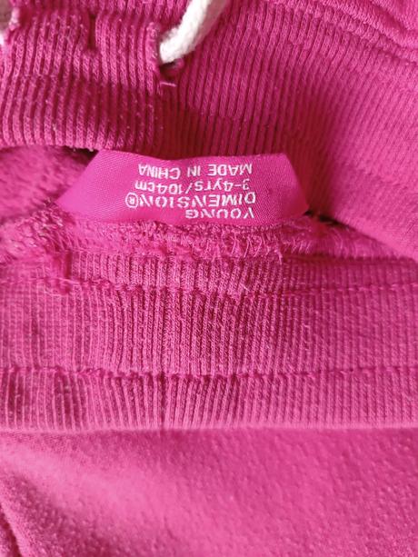 Tepláková súprava, ružová, v.104, 3-4r., 104