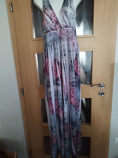 Letné maxi šaty, m