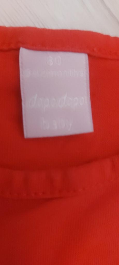 Vianočné predĺžené tričko/top, 80