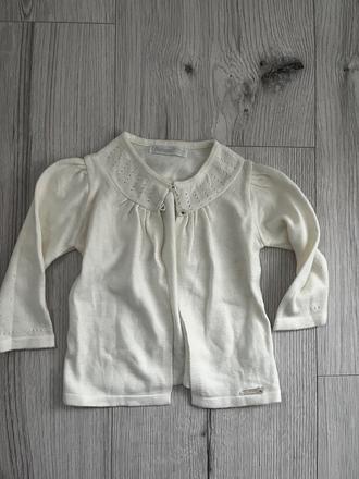 Krémovy svetrik (bolerko) na prehodenie, 86