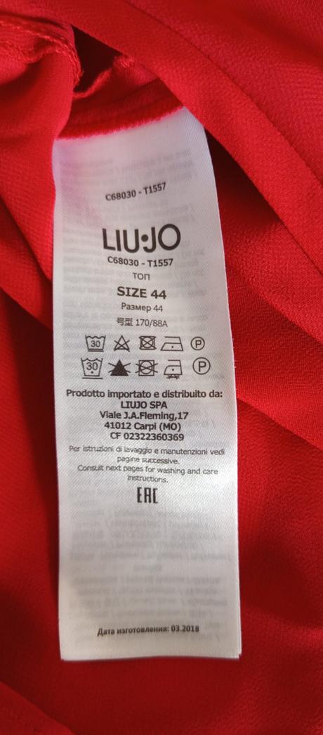 Liu jo top, veľ m -l, liu jo,m