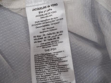 Kvalitná biela blúzka jackqueline de yong, 38