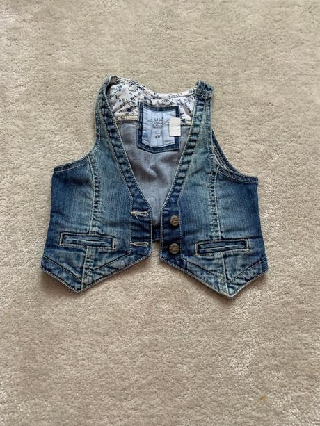 Riflova vesta znacky h&m, h&m,92