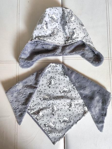 Handmade set čiapočka a šatka, 104