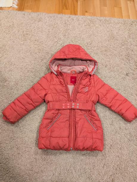 Bunda s.oliver 104 ruzova, s.oliver,104