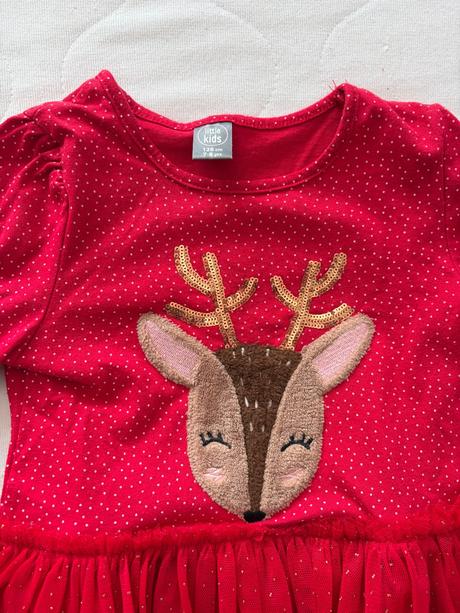 Vianočné šaty, pepco,128