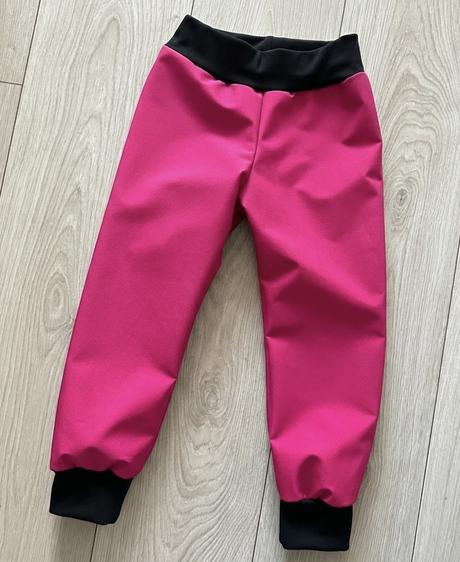 Jarne softshellove nohavice bez zateplenia, 92 - 140