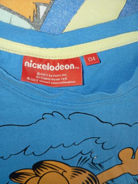 Tričká garfield 2 ks, 134
