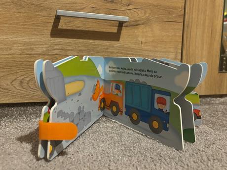 Knižka s kolieskami nová, 