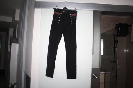 Esparanto cierne elegantne nohavice, s