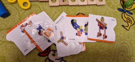 Stavebnica viga vo vedierku, 