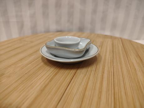 Vintage mini porcelán pre bábiky tulipán 3 ks 70.r,