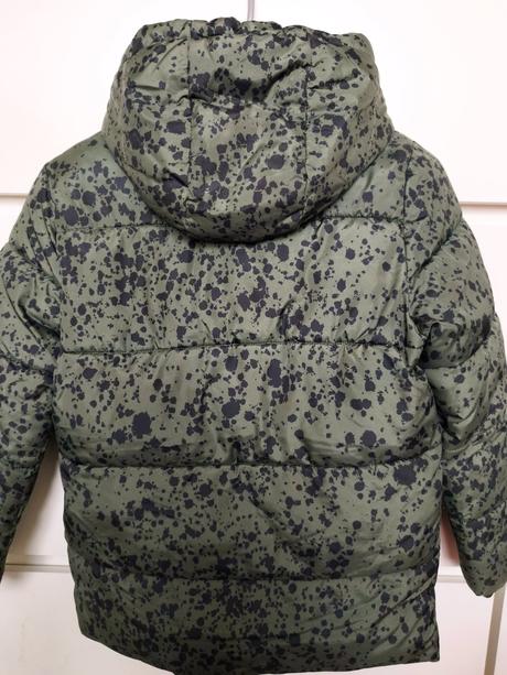 Zimná súprava bunda + otepľovačky, 134