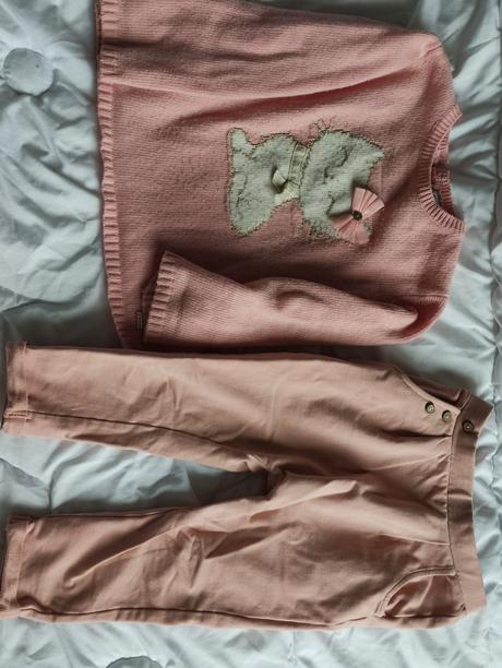 Balík oblečenia pre 1,5-2,5r dievča 20ks, 68–80