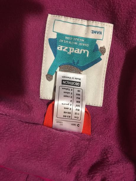 Dievčenská kombinéza, wedze,86