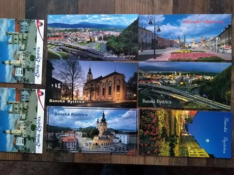 Pohľadnice- čisté, 