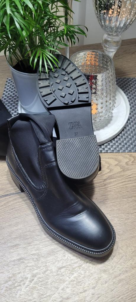 Kožené čižmy zara, zara,37