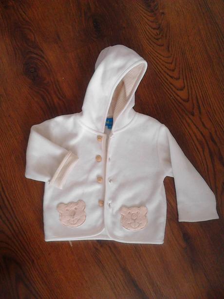 Flisovy kabatik s kapucnou, 74