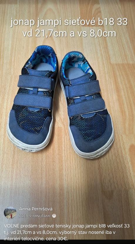 Barefoot jonap jampi b18 sieťové, jonap,33