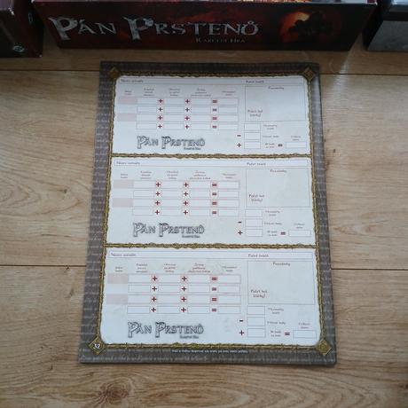 Kartová hra pán prsteňov, 