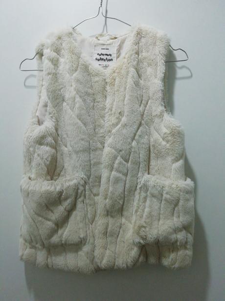 Kožušinová vesta zara, zara,140