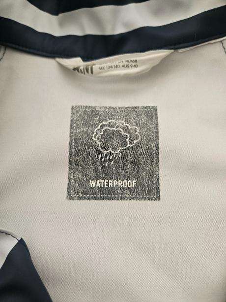 Gumená vetrovka do dažďa, h&m,134