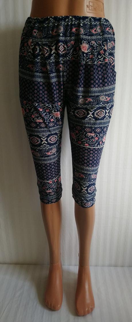 Dámske trištvťáky, modrý vzor, madonna, madonna,l