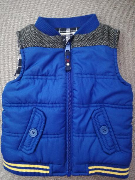 Zateplená vesta 6-9m, baby,74