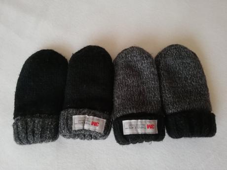 2 páry rukavíc, next,80