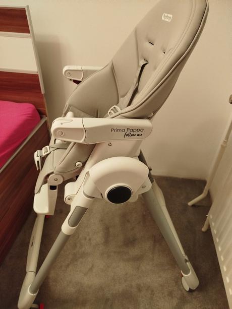 Peg pérego polohovateľná stolička+ nový mojkáč, peg-pérego