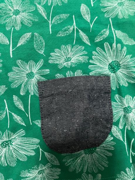 Zelene kvietkovane tricko, f&f,92