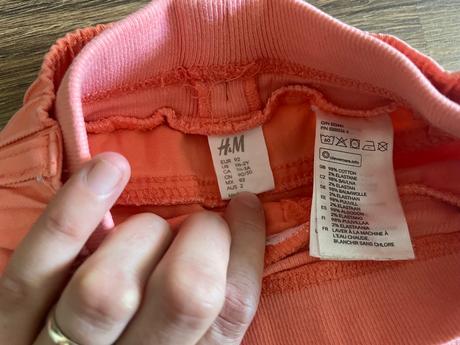 Dievčenské nohavice 92, h&m,92