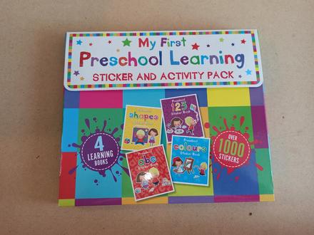 My first preschool learning activity pack, 